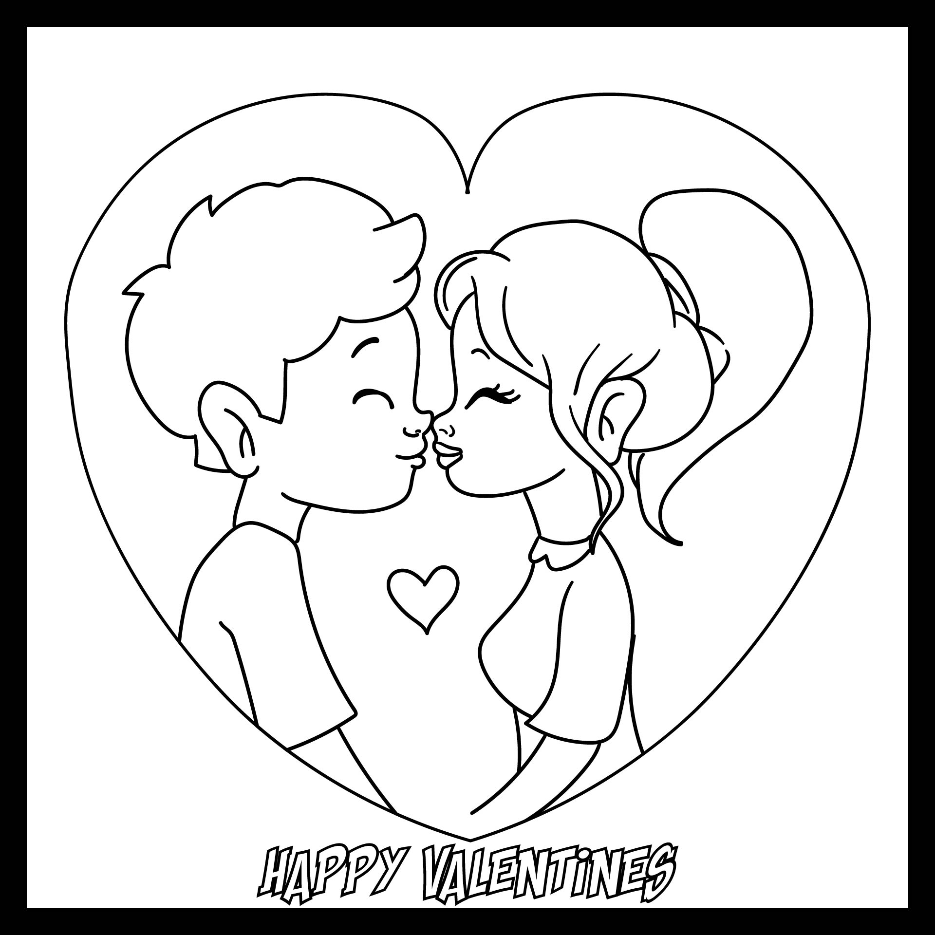 Valentines Day Coloring Printables