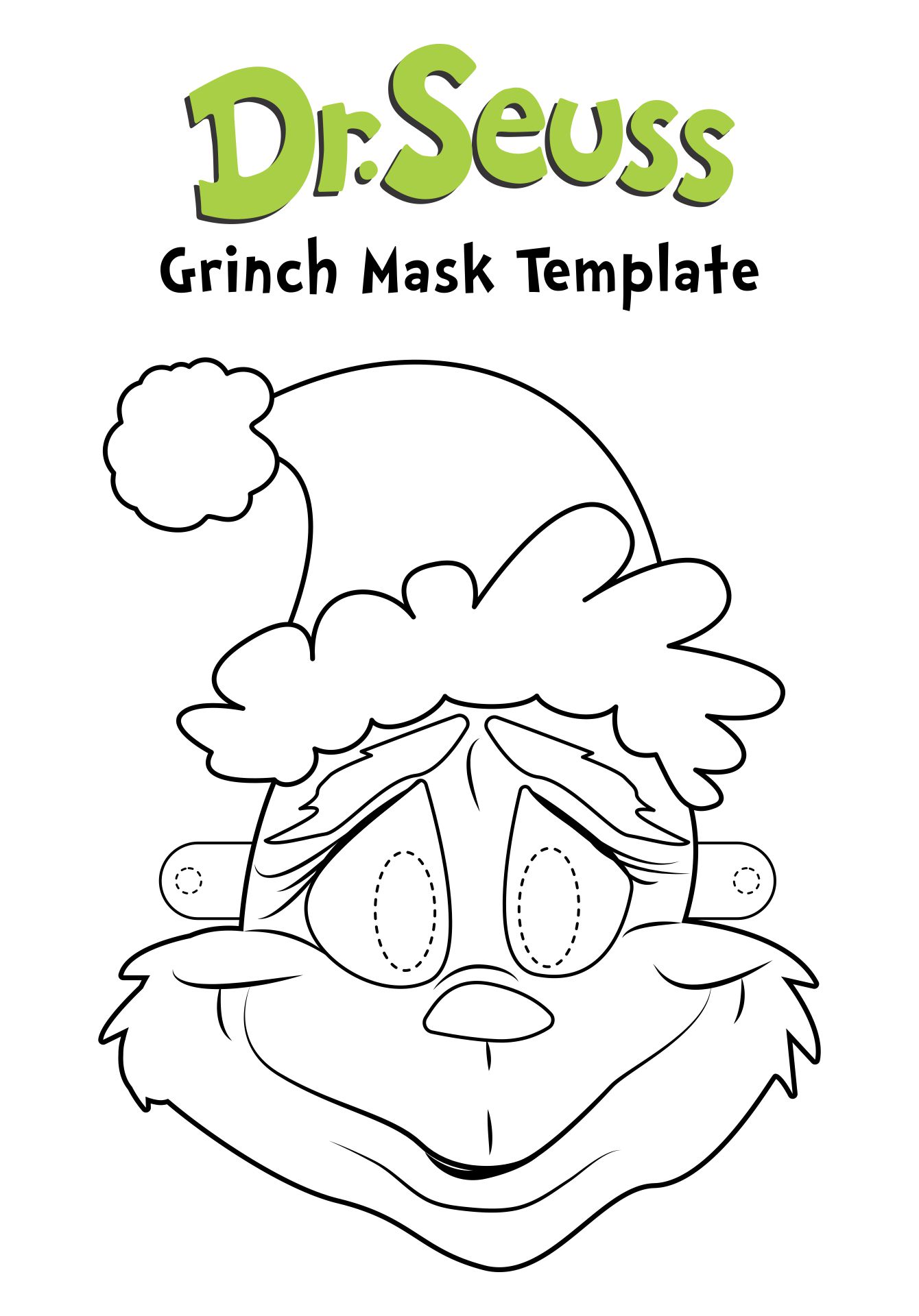 Grinch Christmas Coloring Pages Printable