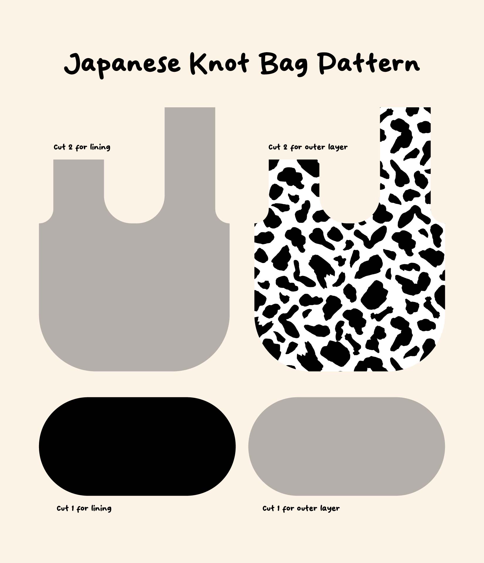 33+ Designs Japanese Knot Bag Sewing Pattern Free - JacquiLowrie