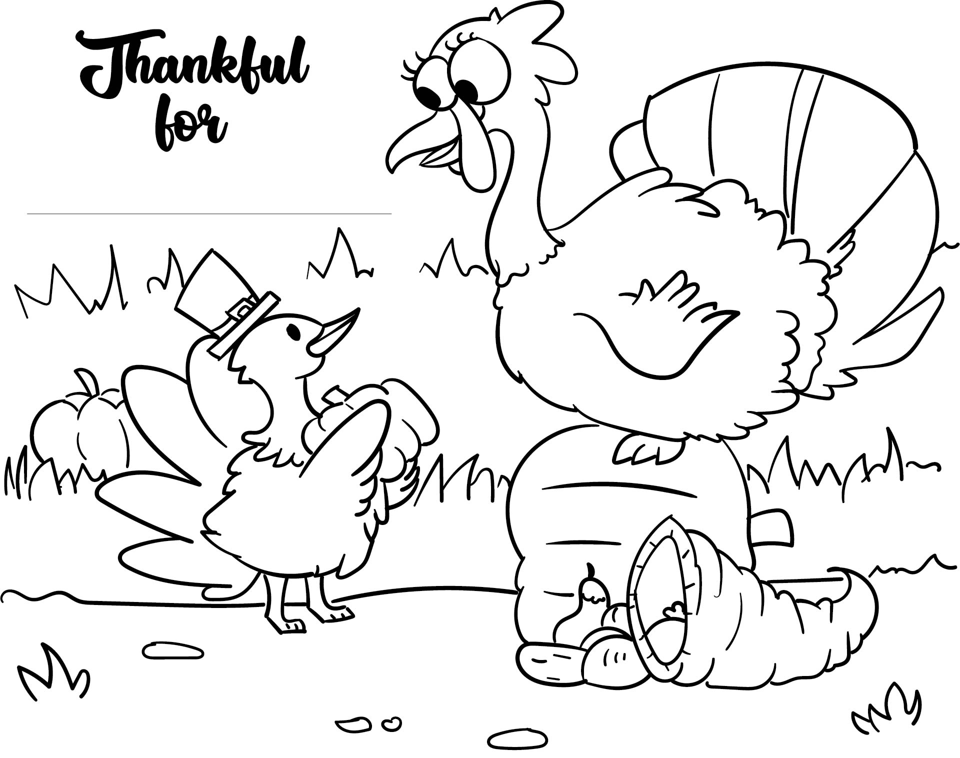 Harvest Festival Coloring Page harvest-festival-coloring-page