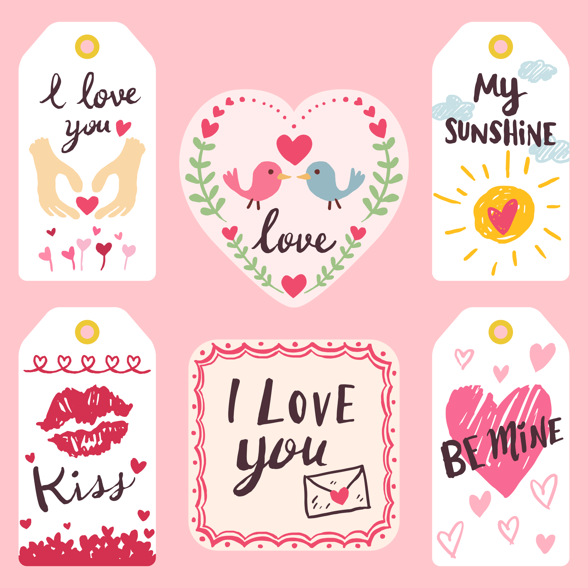 Printable Valentine Gift Tags