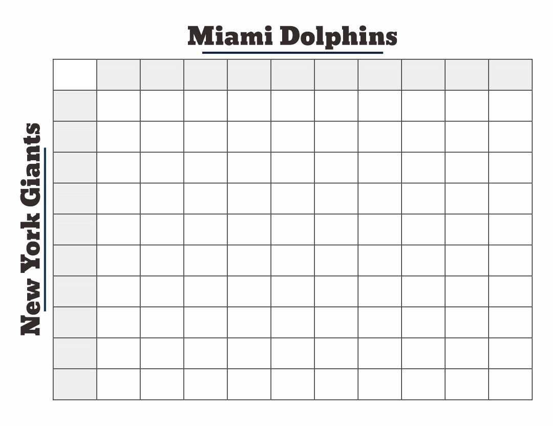 10 Best Printable Football Pool Sheets PDF for Free at Printablee