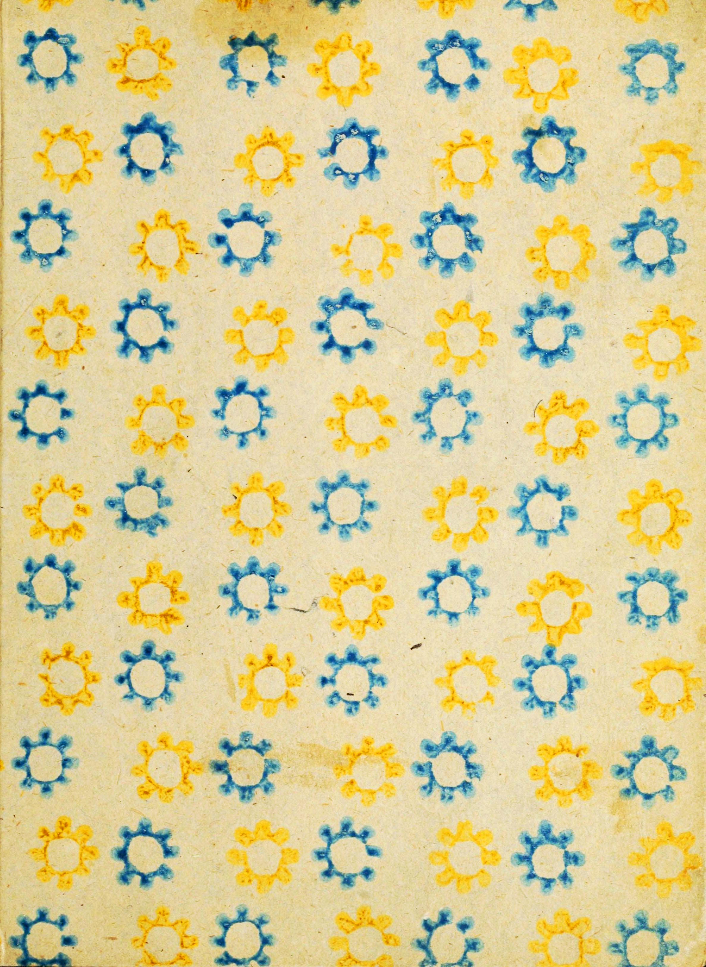 Blue and Yellow Pattern