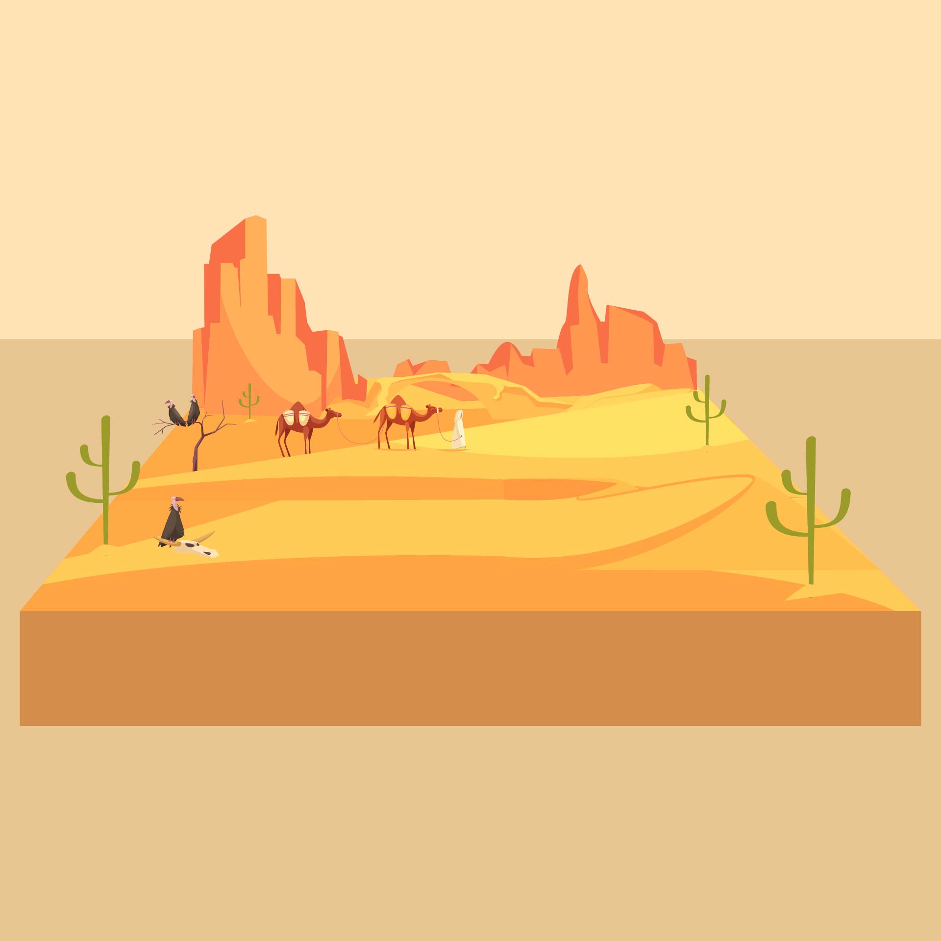 Desert Diorama Examples