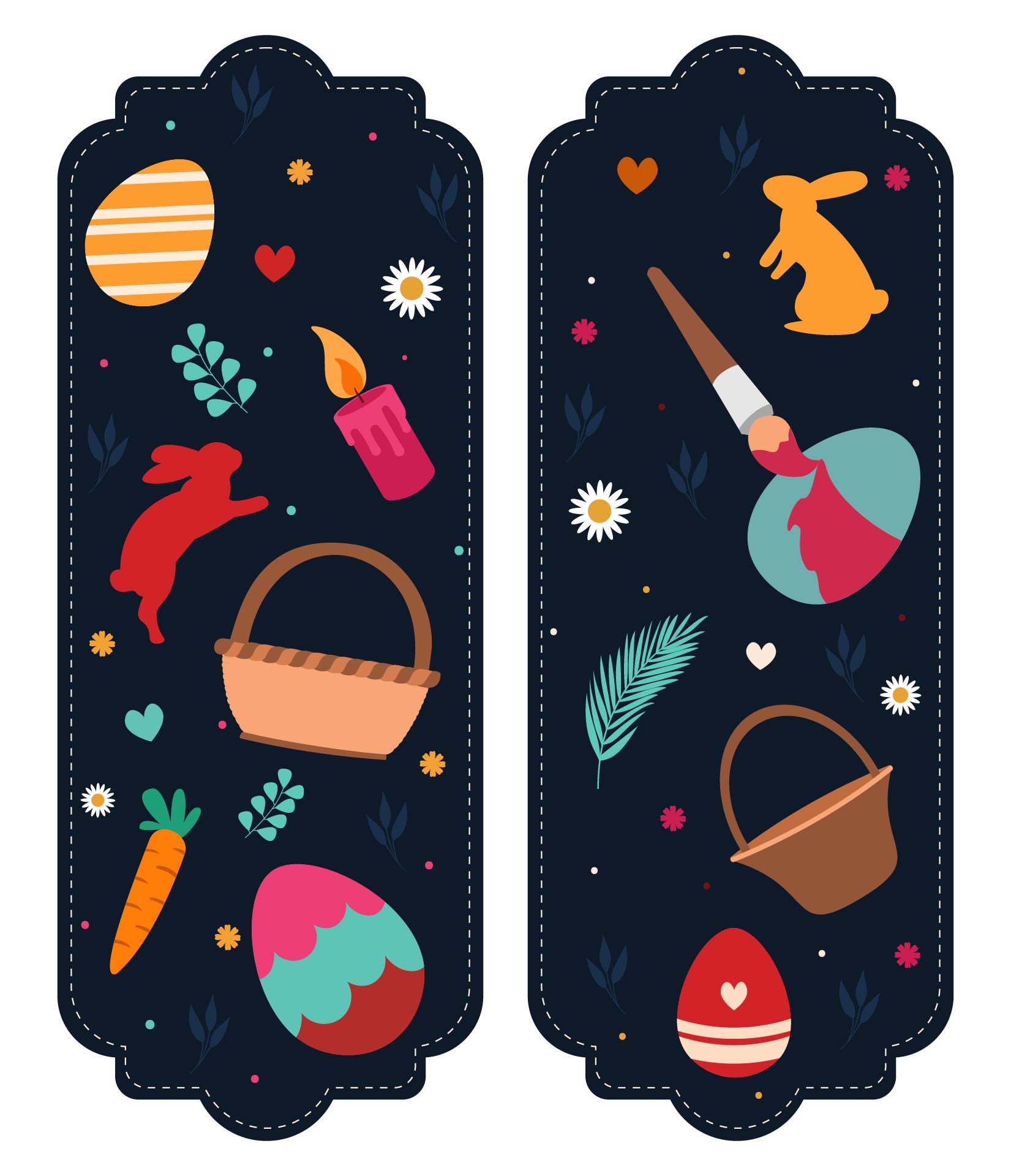  Printable Easter Bookmarks for Kids