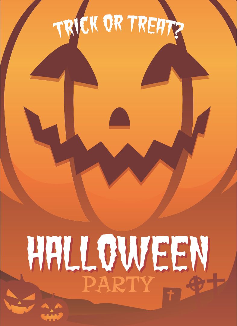 6 Best Halloween Printable Party Flyers Printablee Com