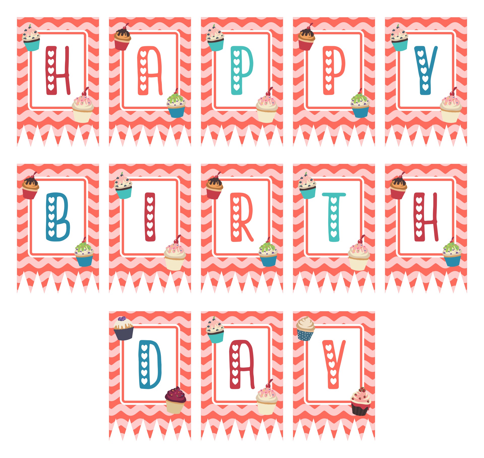 10 Best Happy Birthday Banner Printable Printablee