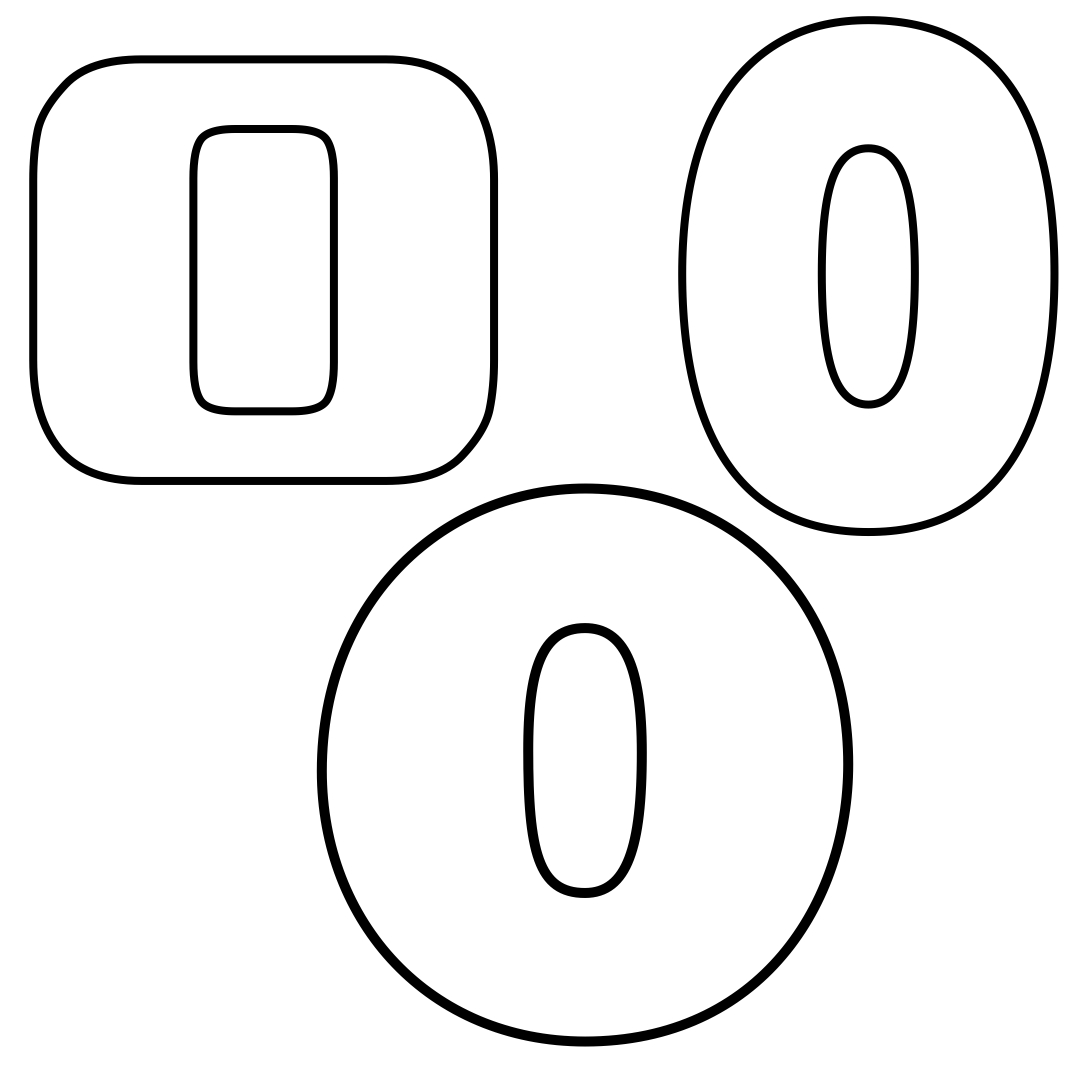 Block Number 0 - 8 Free PDF Printables | Printablee