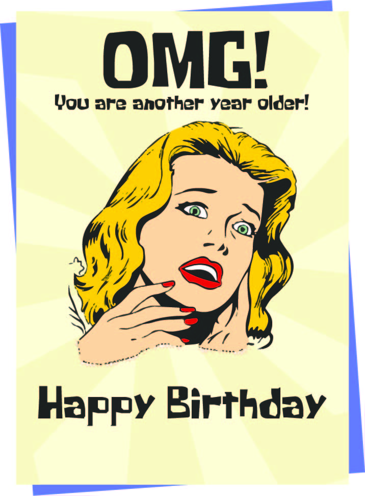 Printable Funny Birthday Card Customize And Print