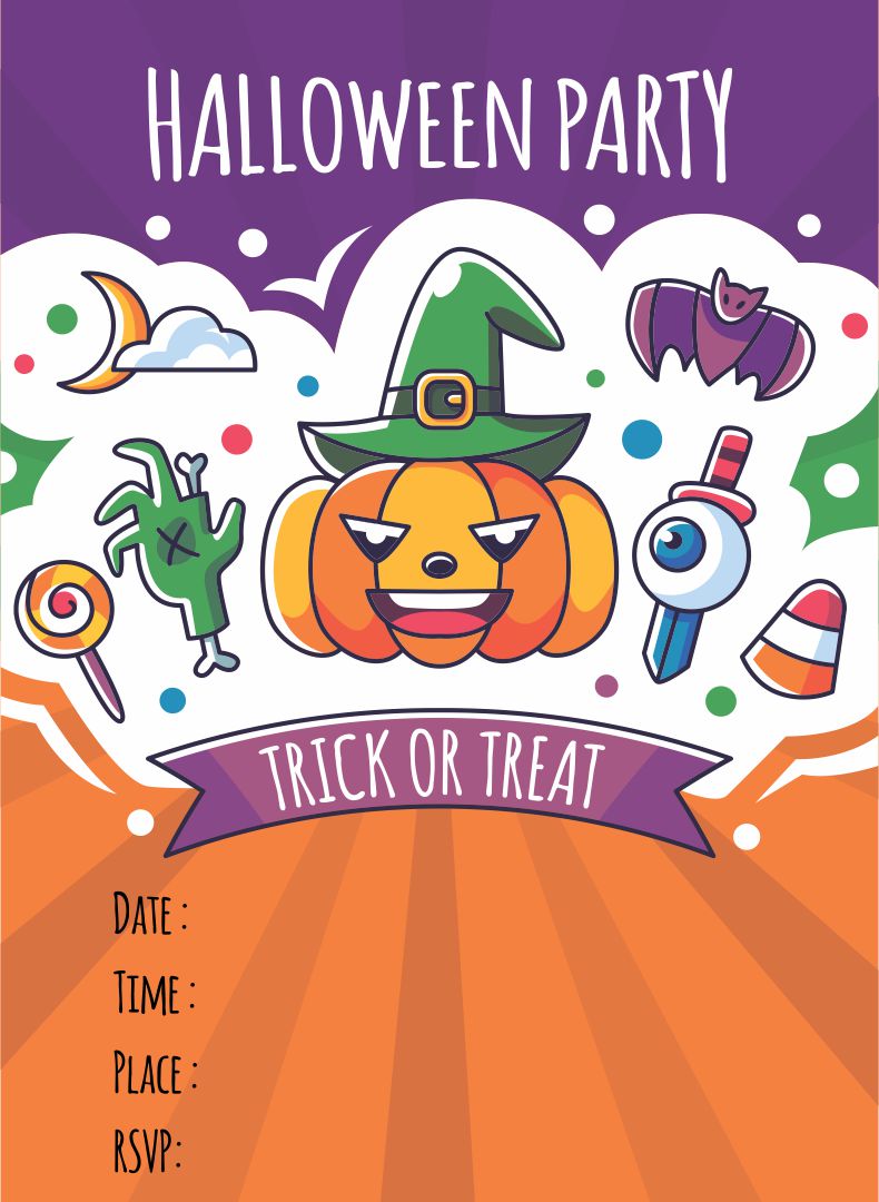 15 Best Halloween Printable Party Flyers