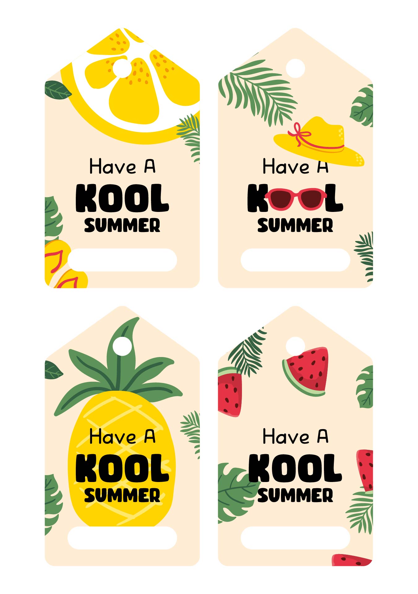 Have a Kool Summer Printable