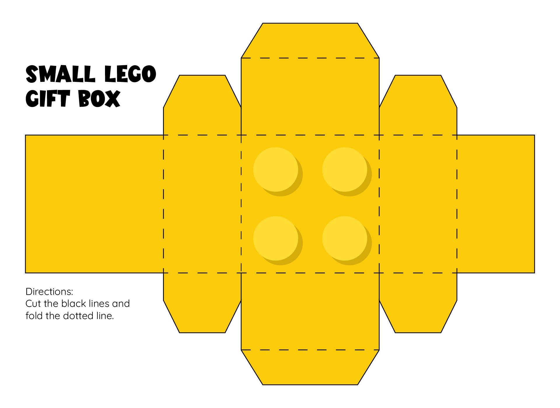 LEGO Printable Box Templates