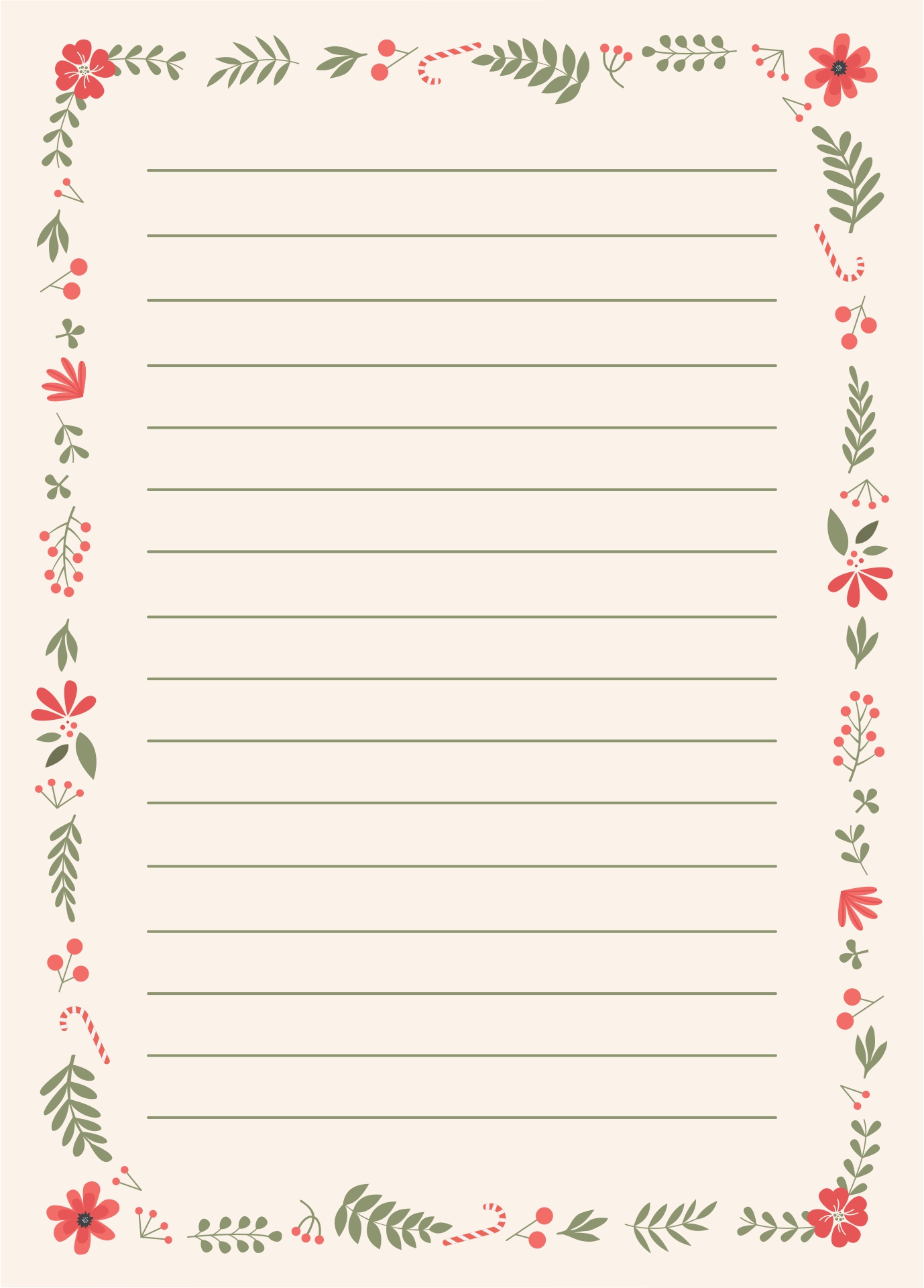 Holiday Letterhead Paper 10 Free PDF Printables Printablee Holiday Letterhead Paper 10 Free PDF Printables Printablee