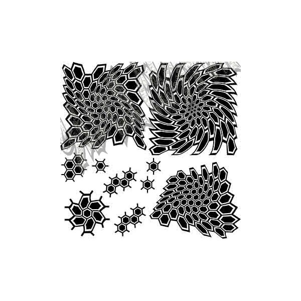 Printable Kryptek Camo Pattern Stencil - Printable World Holiday