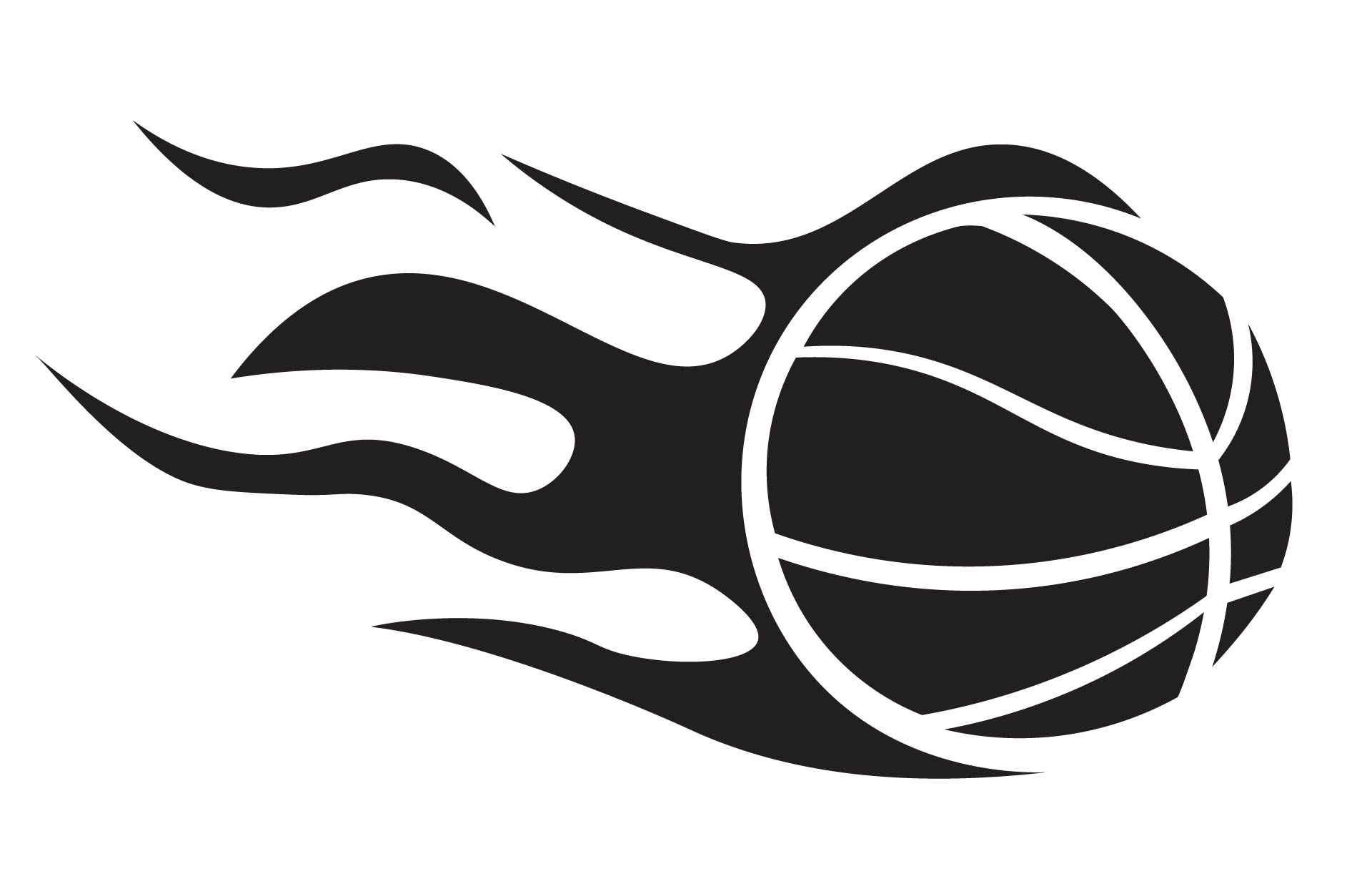 Basketball Pumpkin Stencil Printable