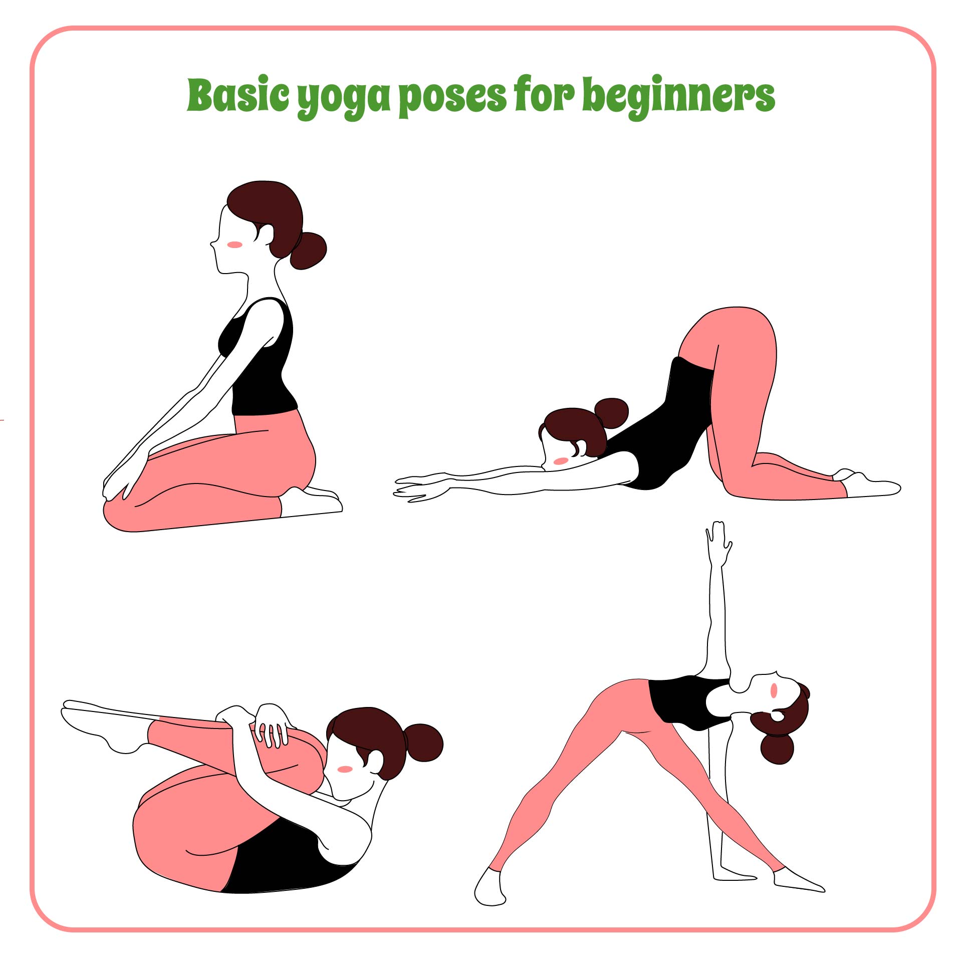 13 Basic Yoga Asanas For Beginners To Ease Into The Routine