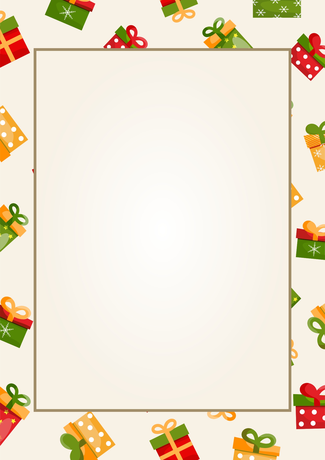 Christmas Letterhead Paper - 8 Free PDF Printables | Printablee