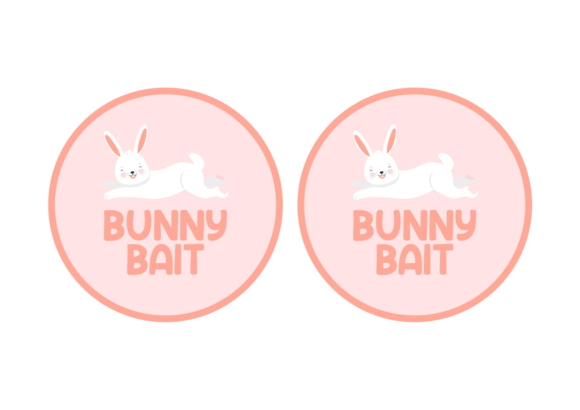 Printable Easter Bunny Bait Tags