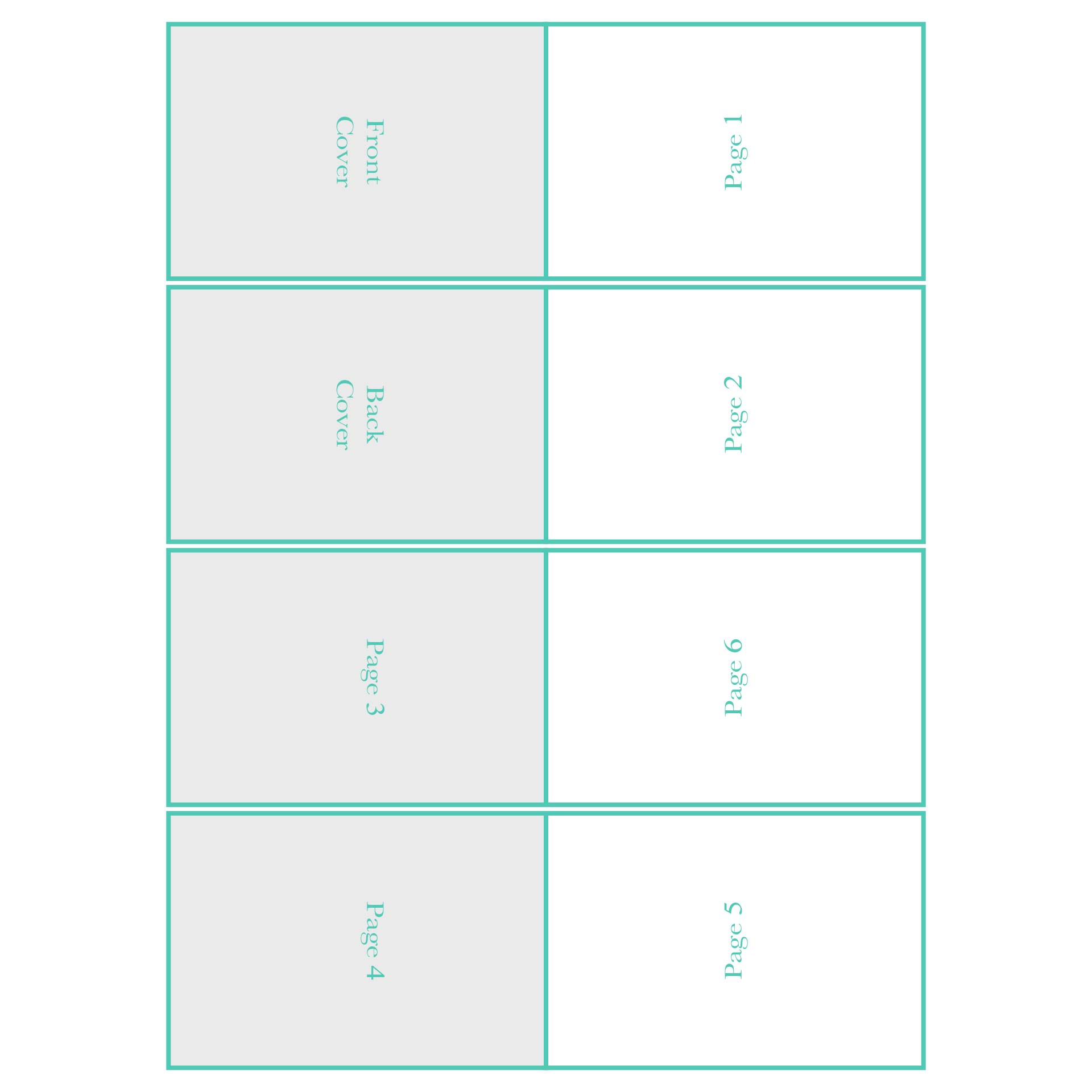 Book Folding Template Printable