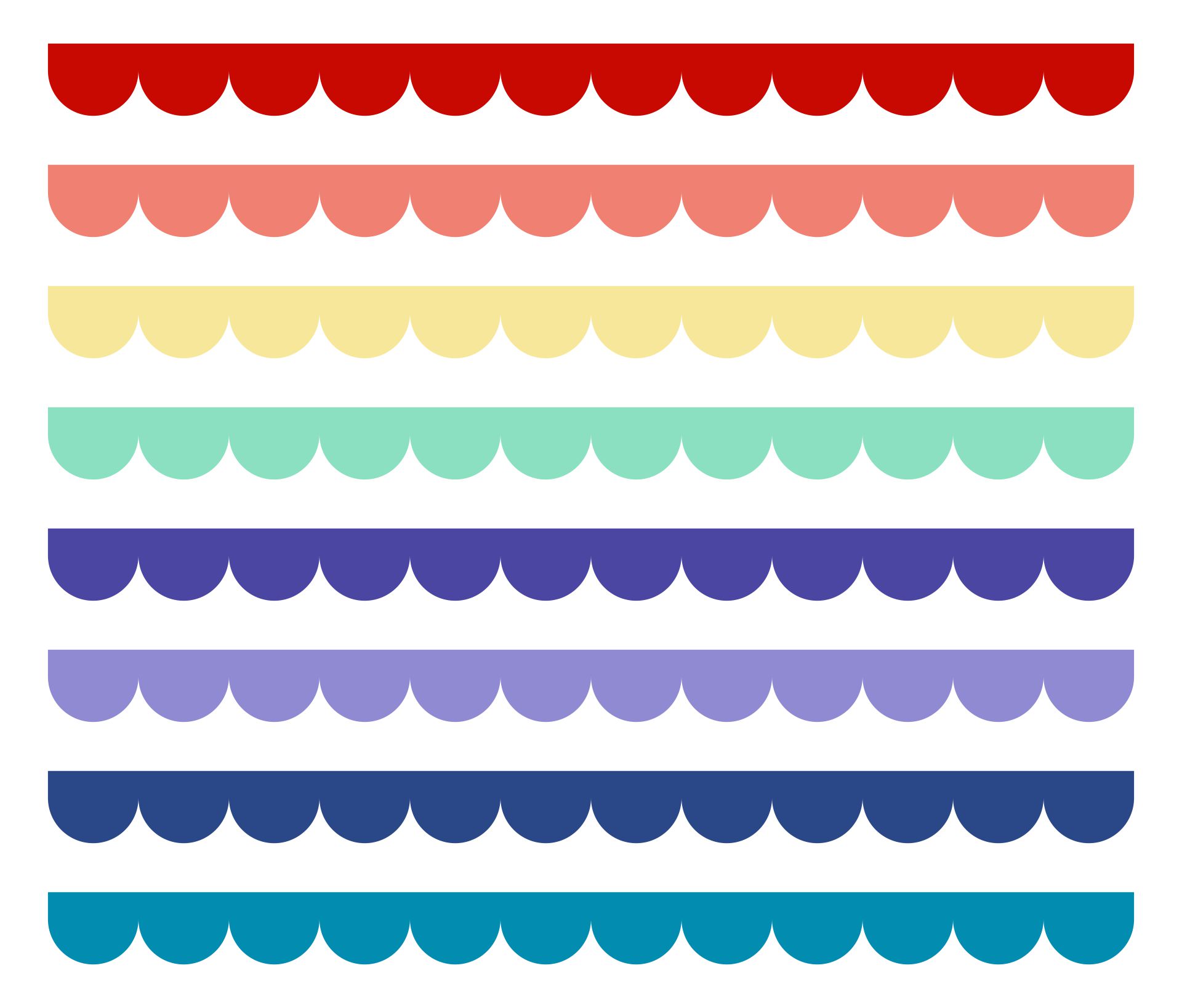 10 Best Printable Template For Scalloped Border