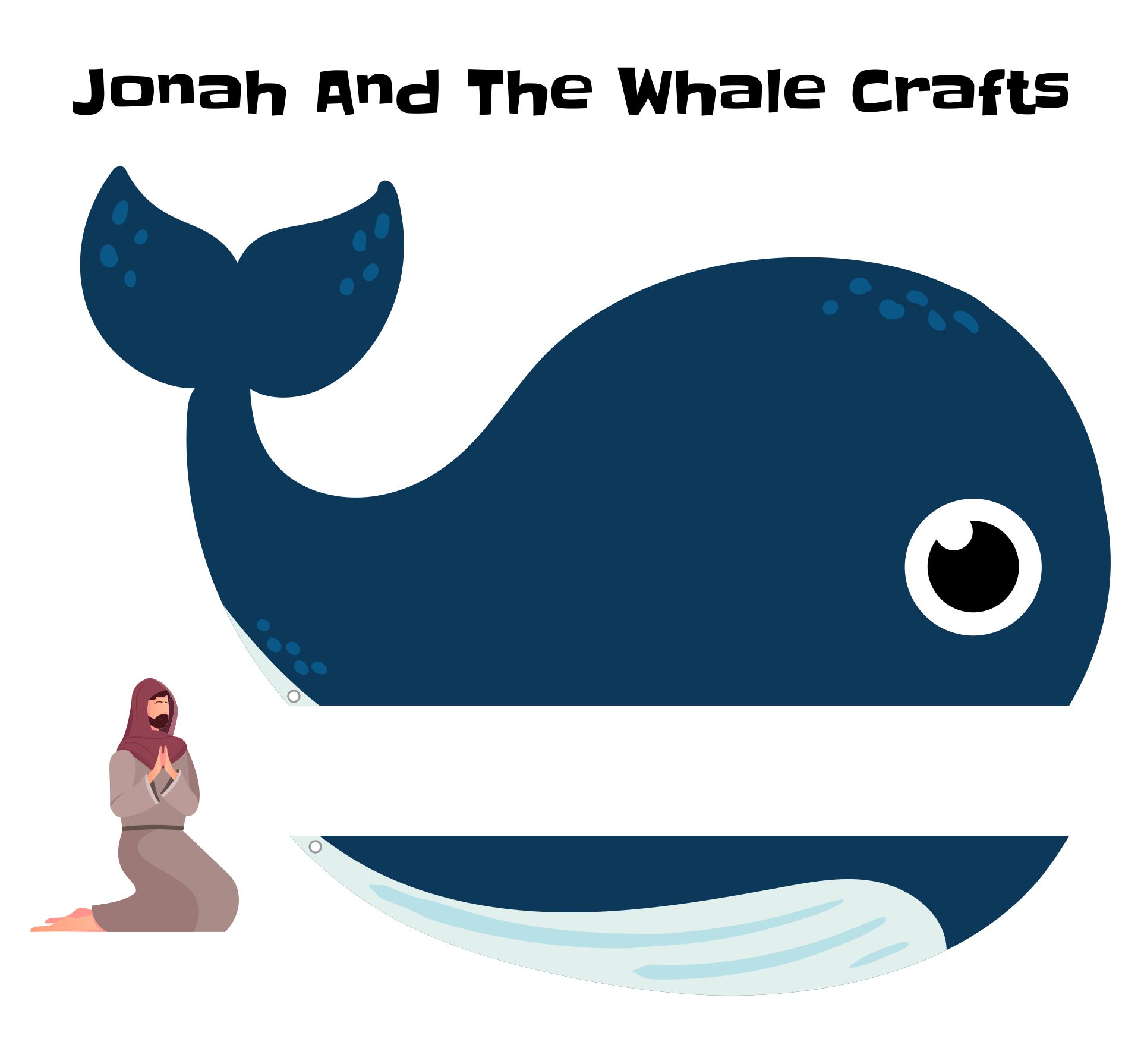Jonah and the Whale Crafts Kids