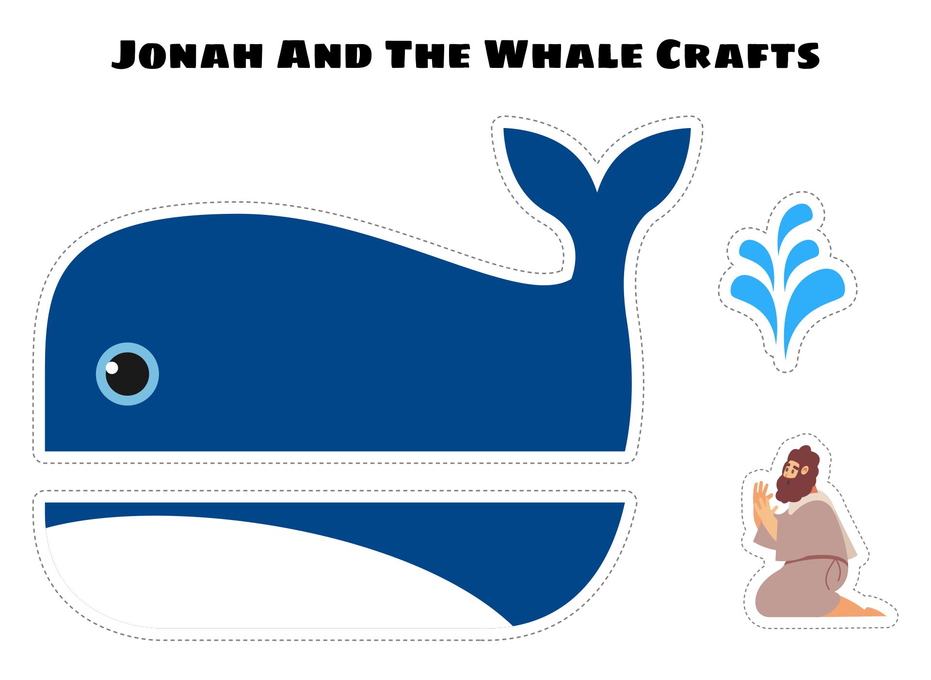 Jonah and Whale Craft