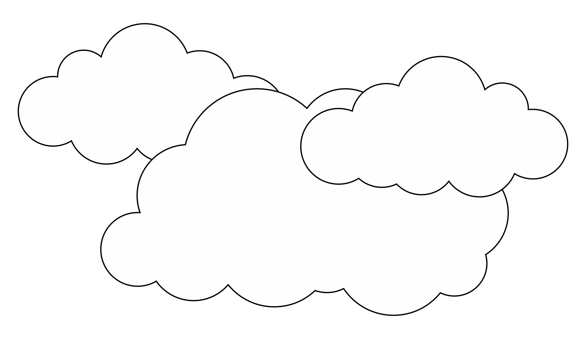 10 Best Large Printable Cloud Template