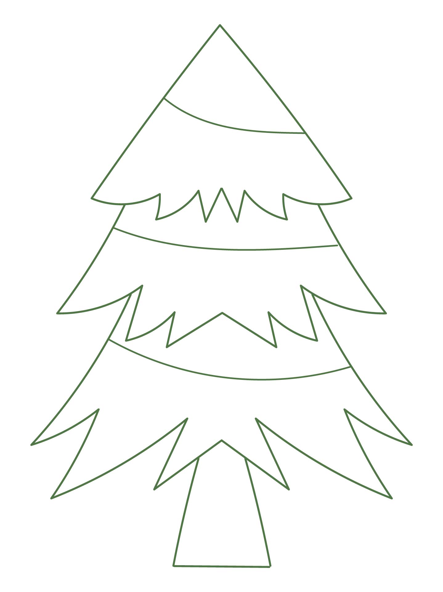 Printable 3D Christmas Tree