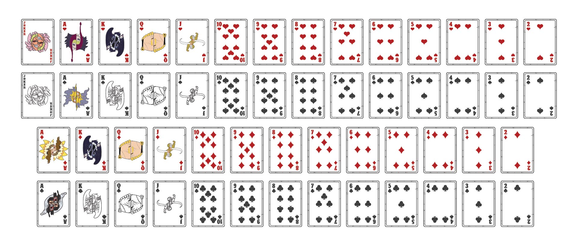 Printable Playing Cards (Free PDF Sheets In 3 Sizes)