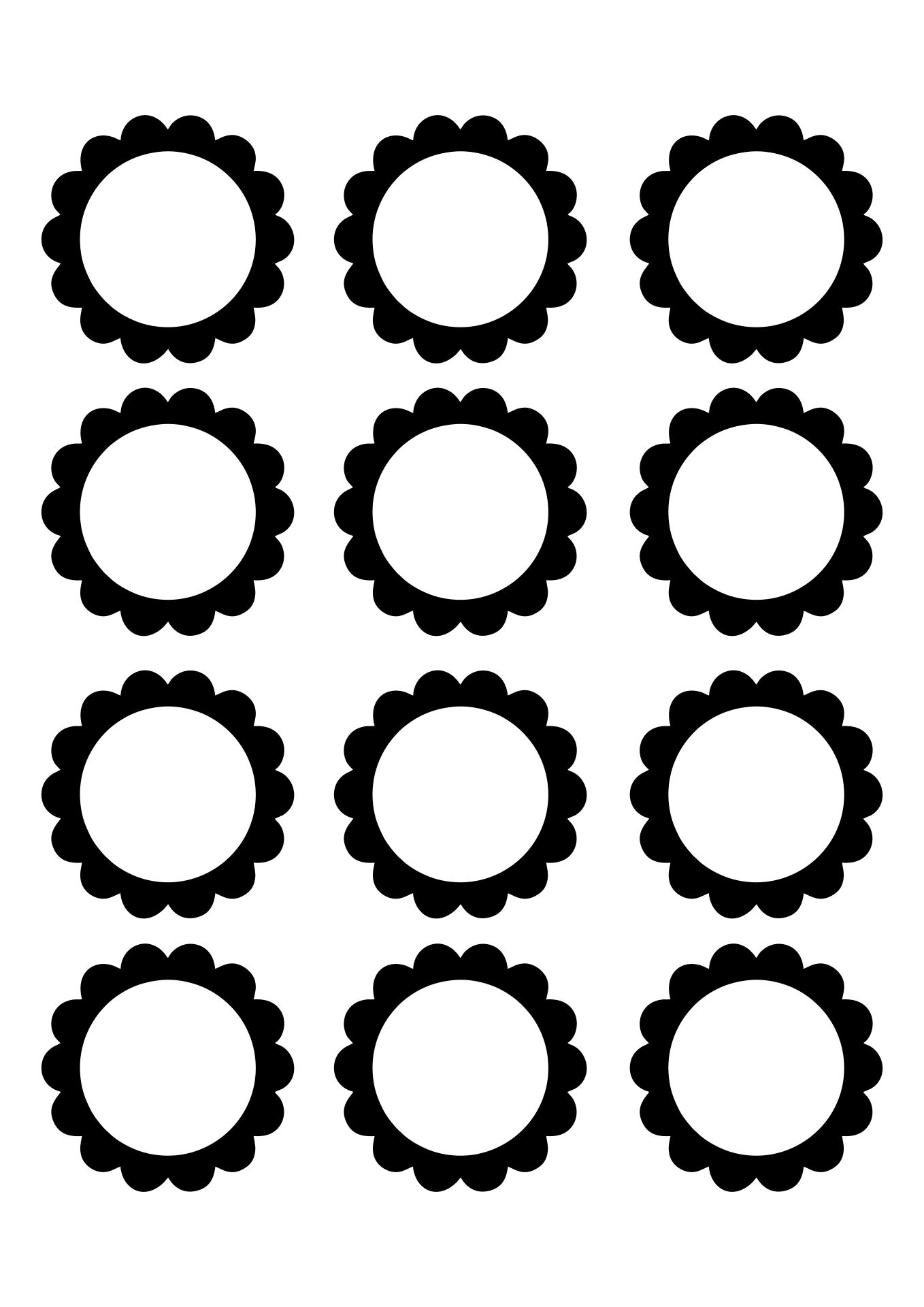 10 Best Printable Template For Scalloped Border PDF For Free At Printablee