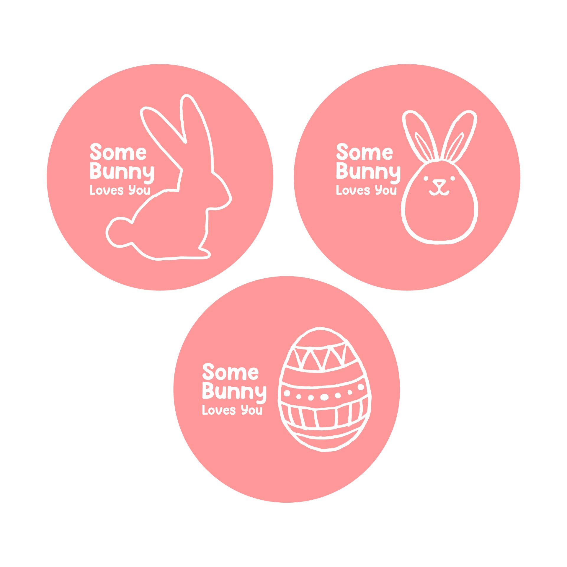 Some Bunny Loves You Easter Tags Free