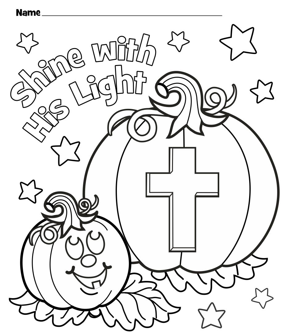 10 Best Free Printable Christian Halloween Crafts Printablee Com