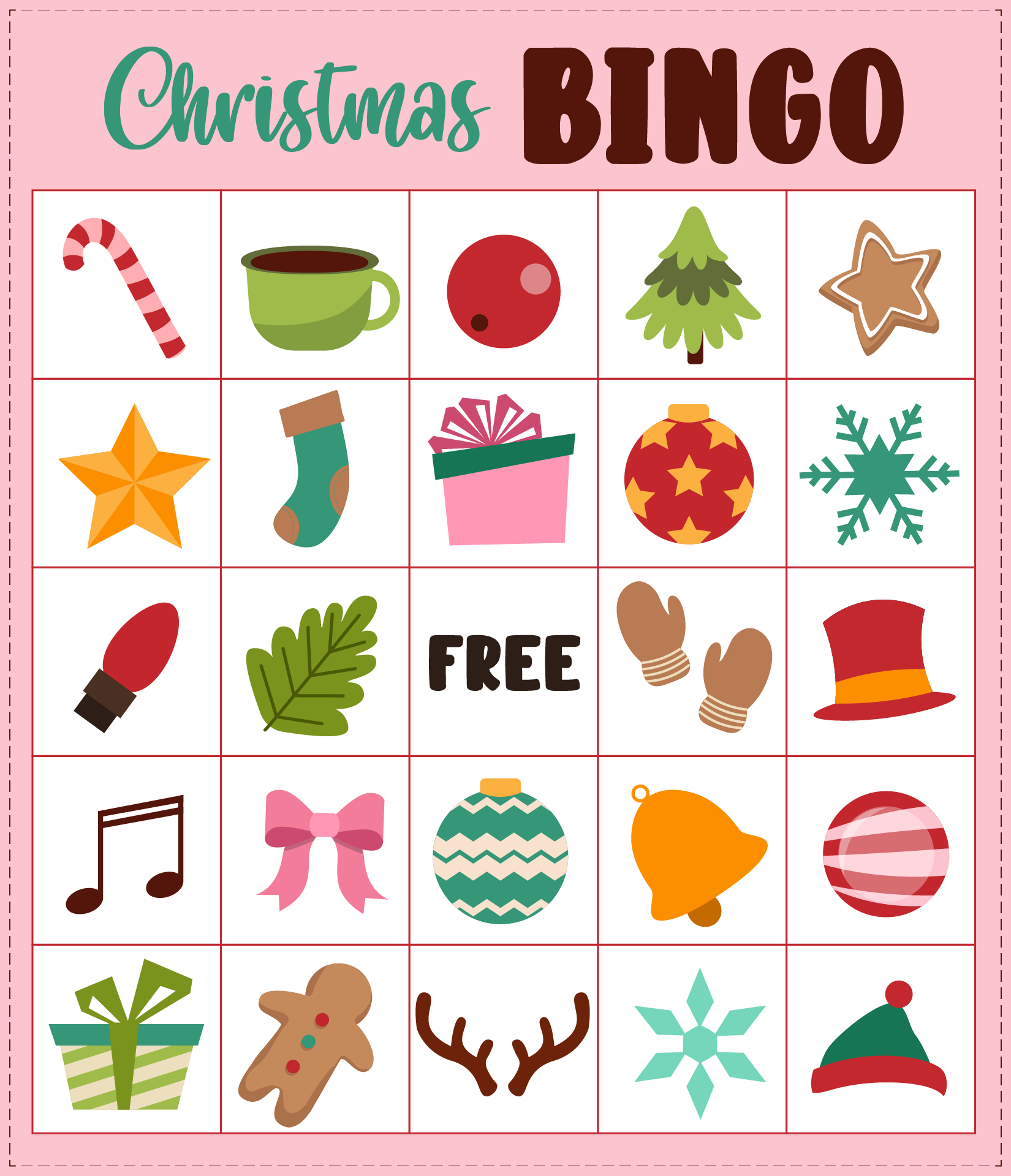 9 Best Free Printable Christmas Bingo Games