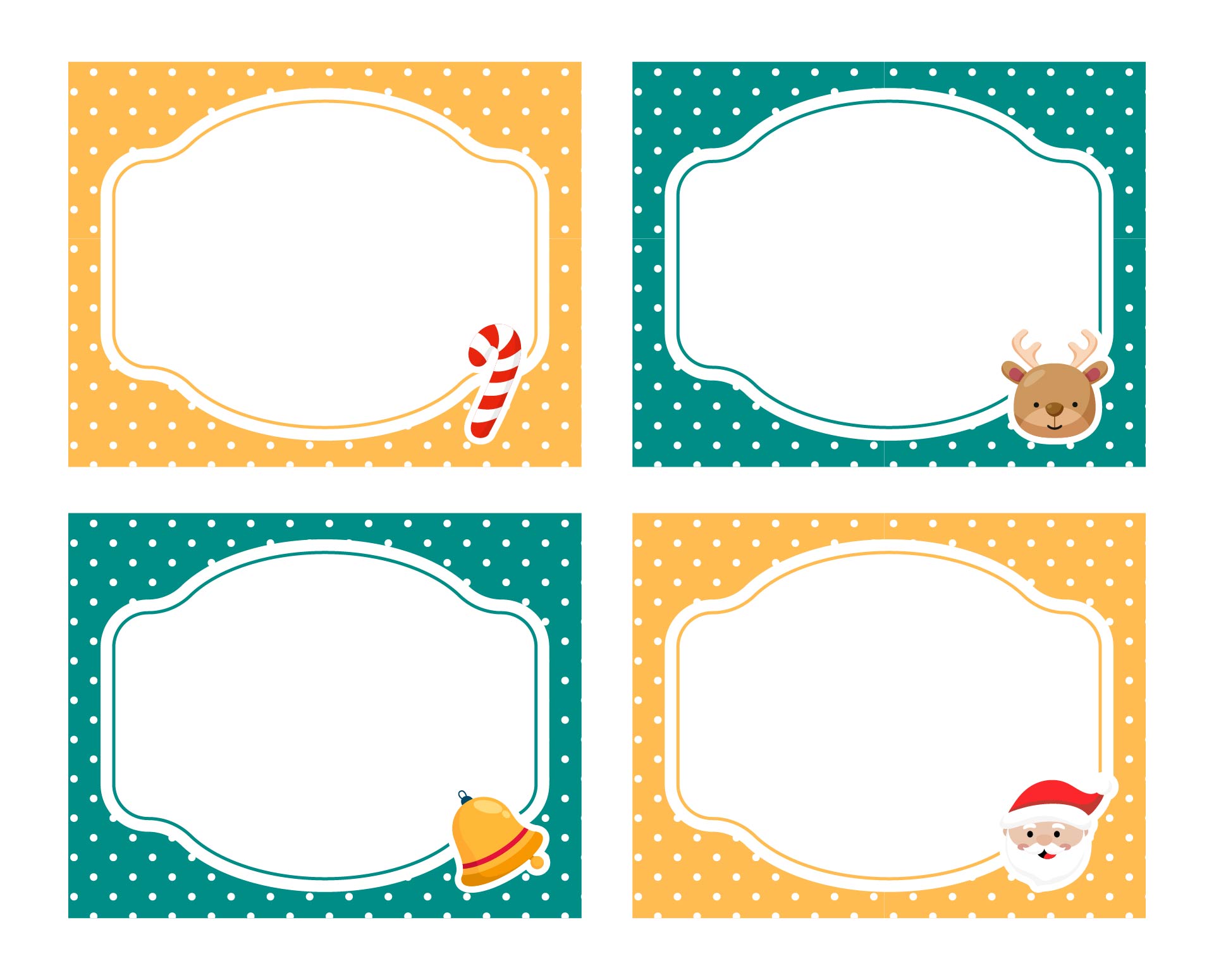  Printable Christmas Labels