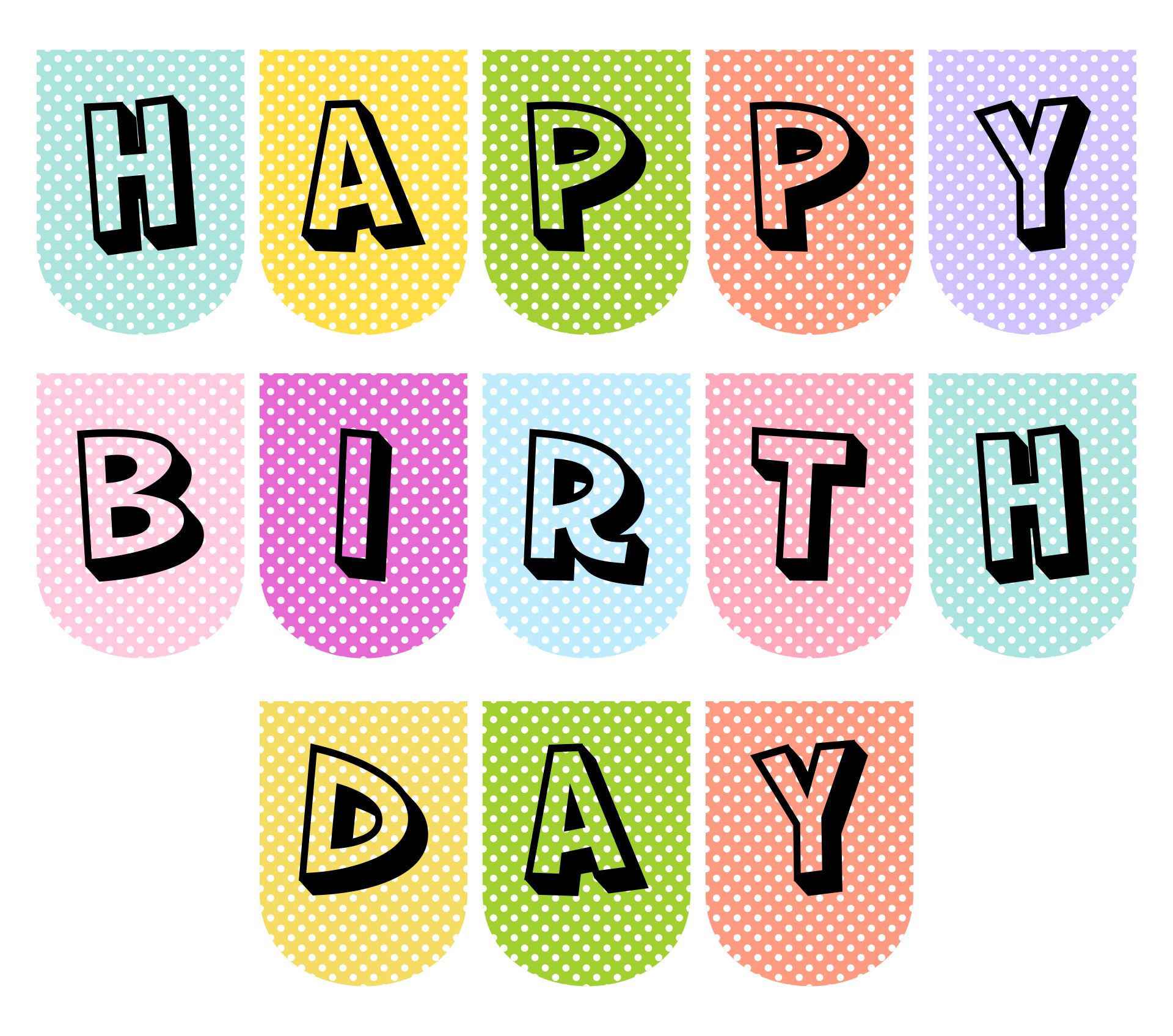 10 Best Printable Birthday Banners PDF for Free at Printablee