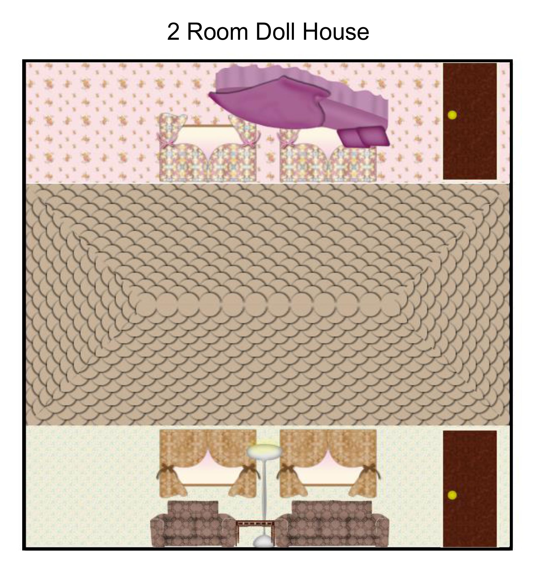 Printable Dollhouse Furniture Patterns