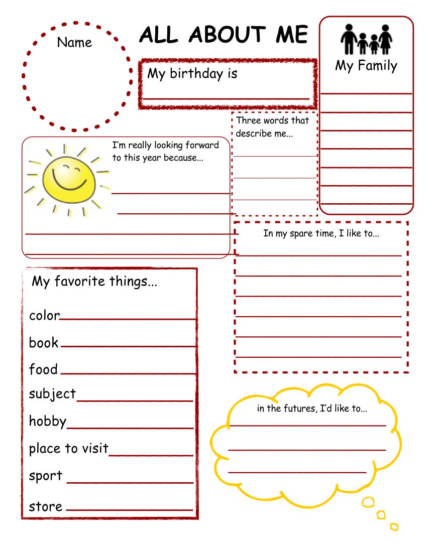 11 Best Classroom Getting To Know You Printables - printablee.com In Getting To Know You Worksheet