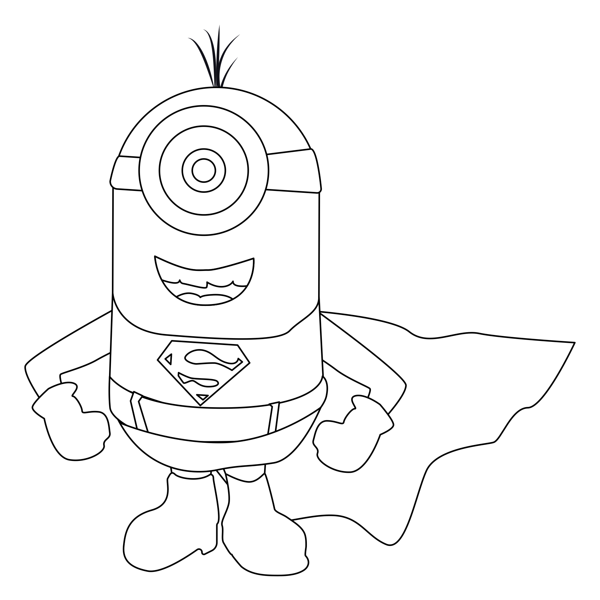 Minion Coloring Pages Print