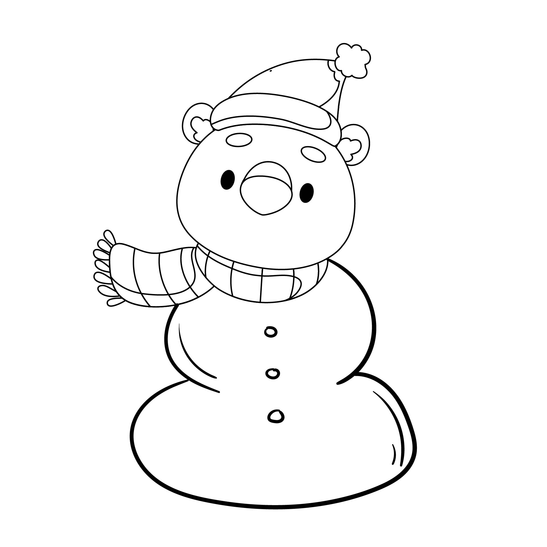  Printable Christmas Coloring Pages