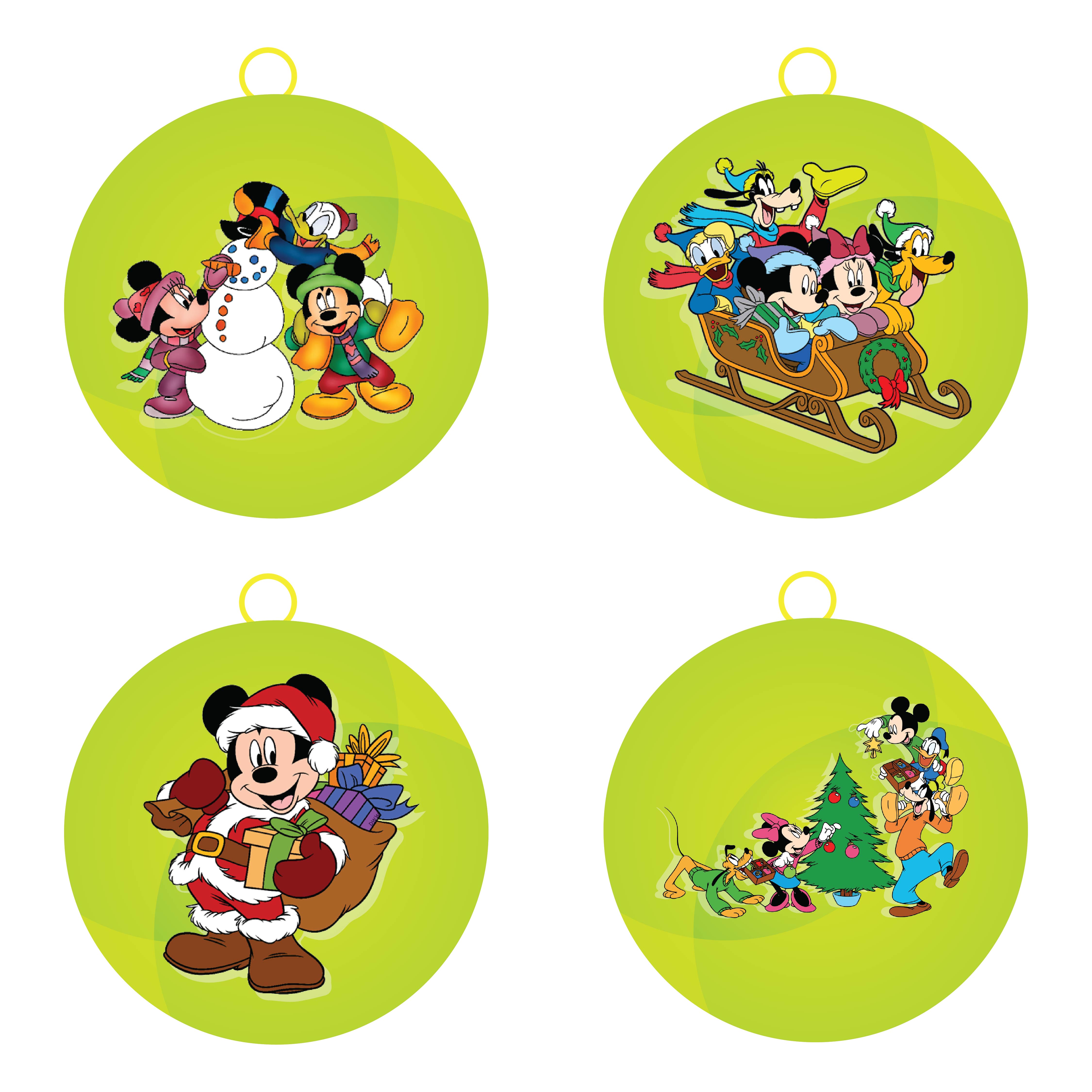 Disney Character Christmas Ornaments