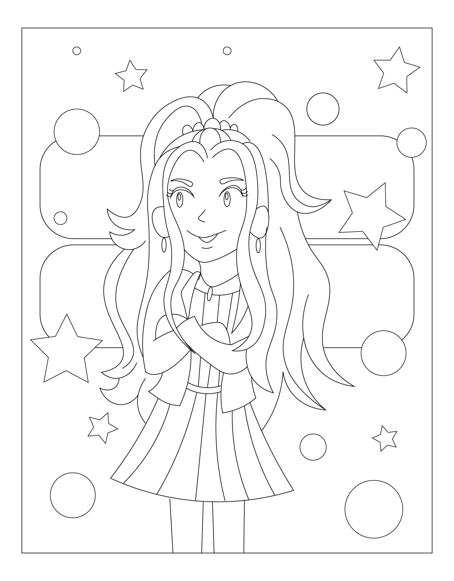 Dork Diary Coloring Pages