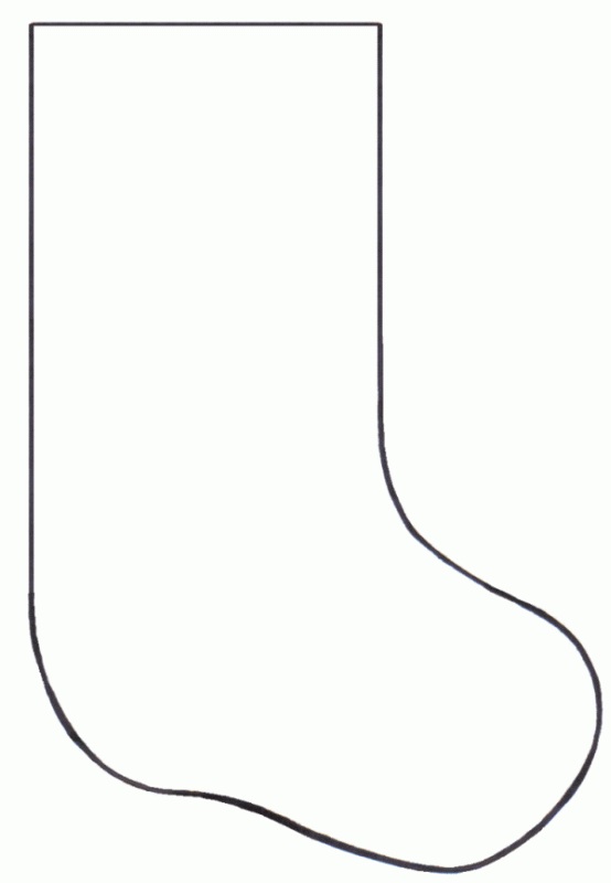 Christmas Stocking Pattern Printable Free