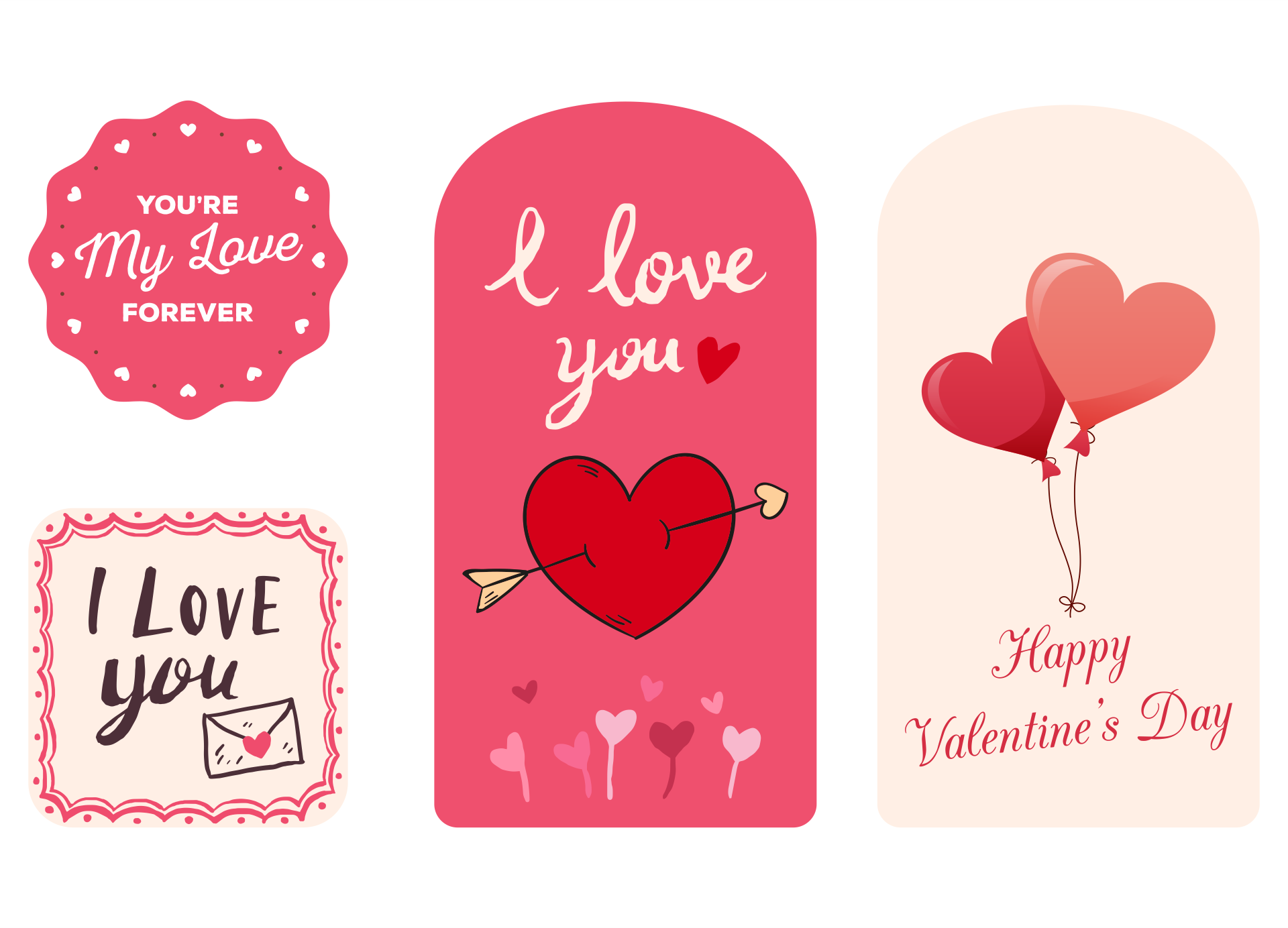 Heart Valentine Labels 10 Free PDF Printables Printablee heart-valentine-labels-10-free-pdf-printables-printablee