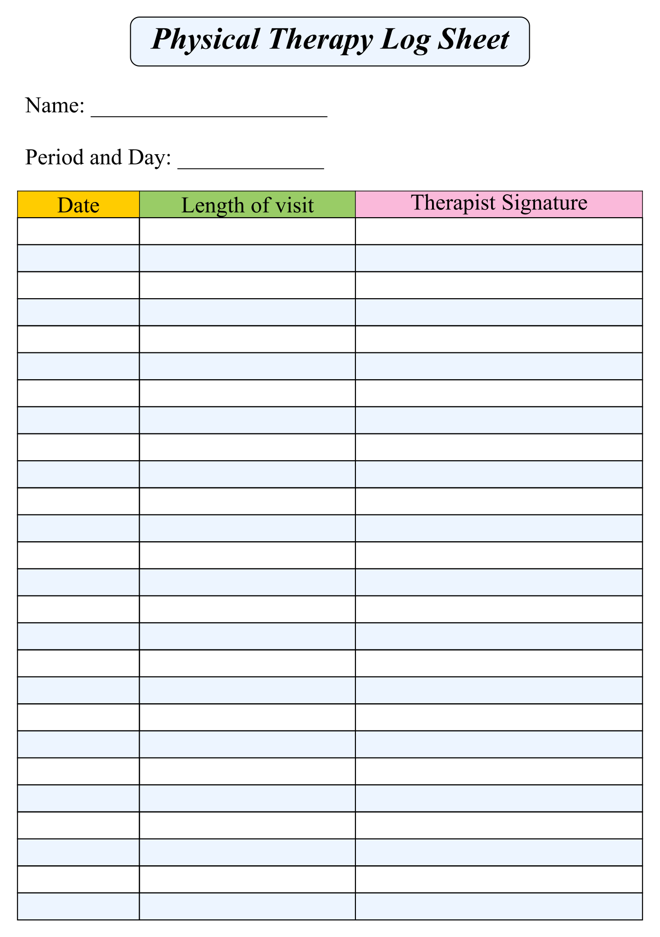 free-printable-blank-log-sheet-templates