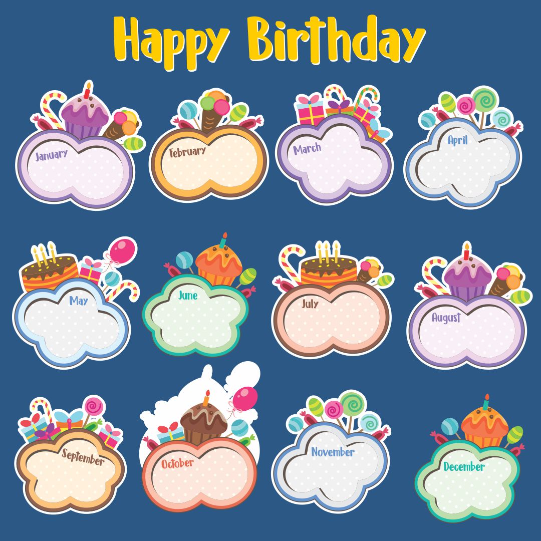 Birthday Chart For Classroom