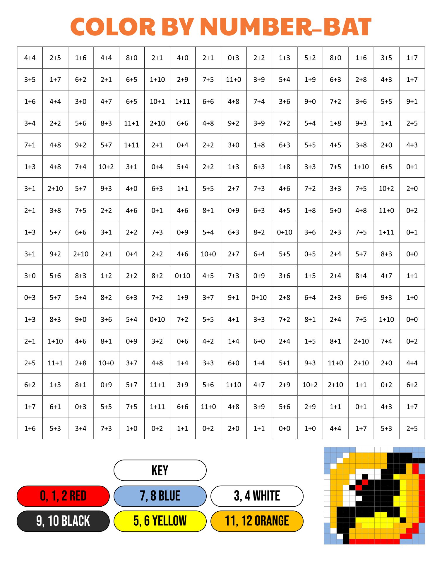 Halloween Math - 15 Free PDF Printables | Printablee
