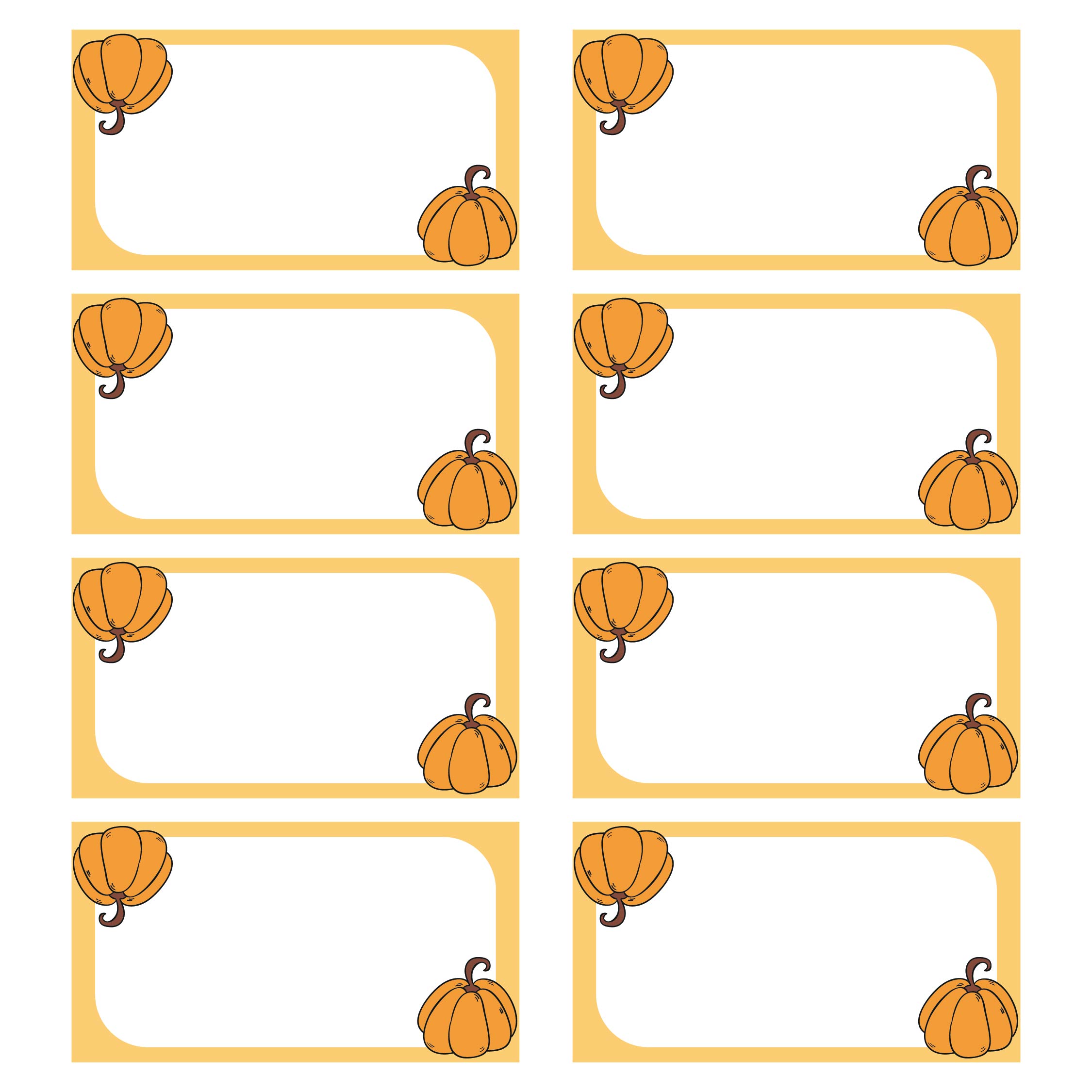 10 Best Printable Sheets Name Tags Thanksgiving PDF For Free At Printablee