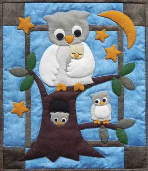 Applique for Quilt Patterns Kits Owls