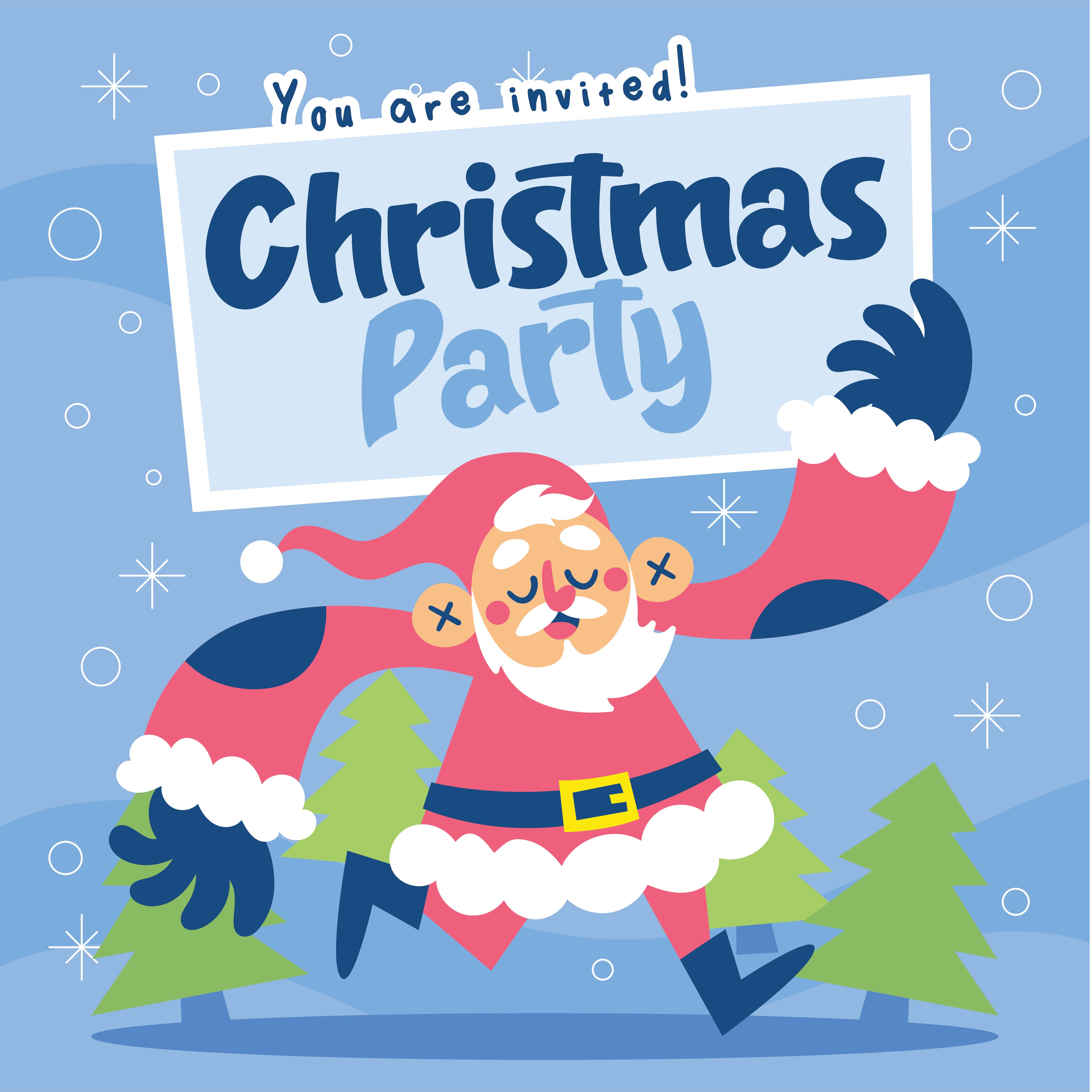 Christmas Party  Printable Template