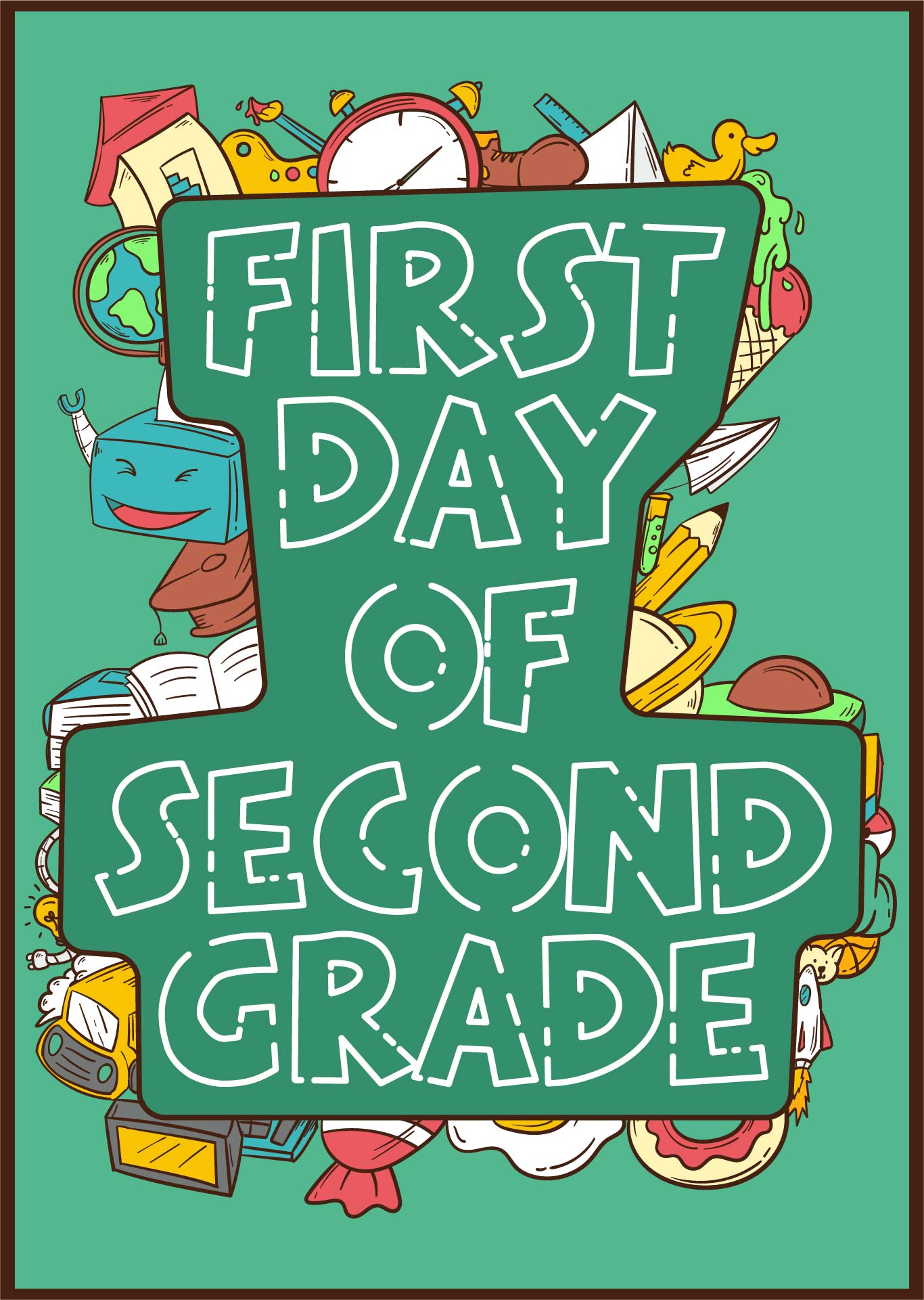 10 Best First Day Of School Printables PDF For Free At Printablee